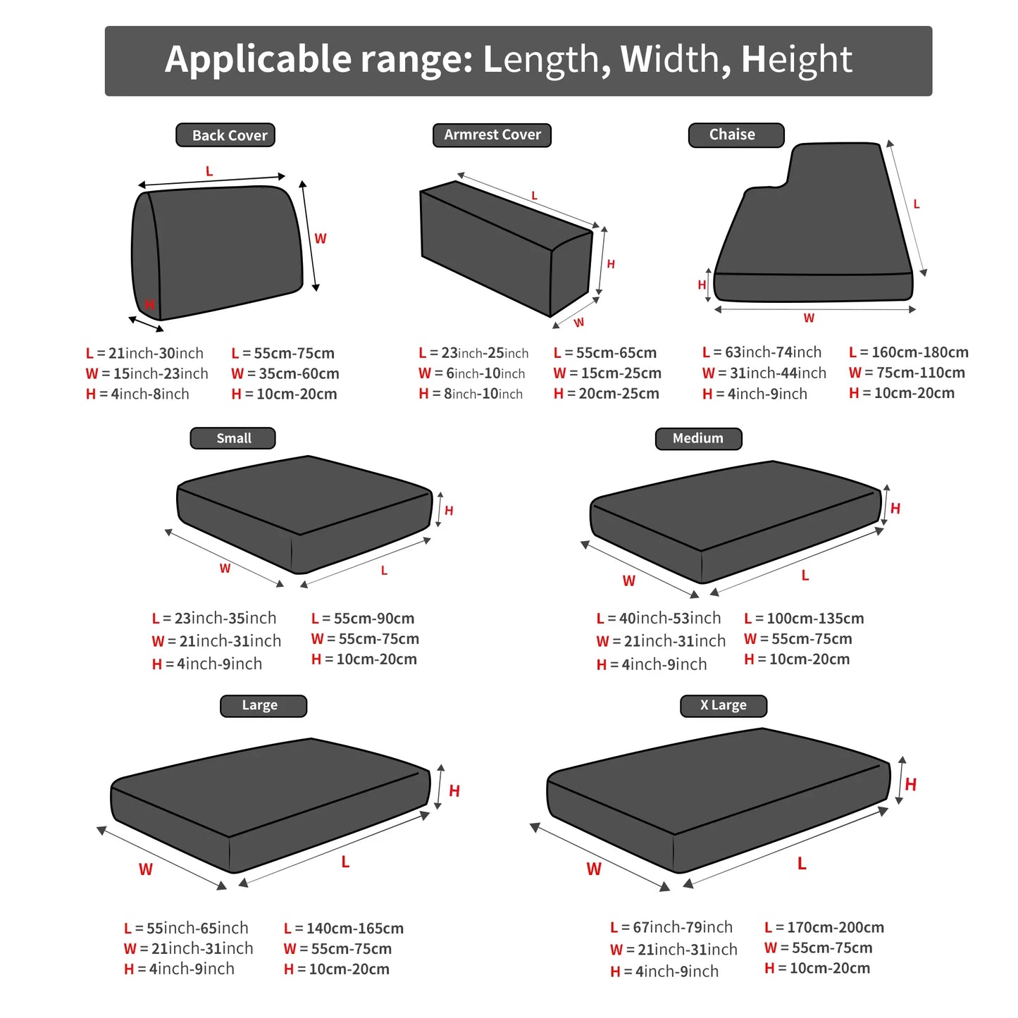 Modern Non-SlipDustproof Sofa Slipcover